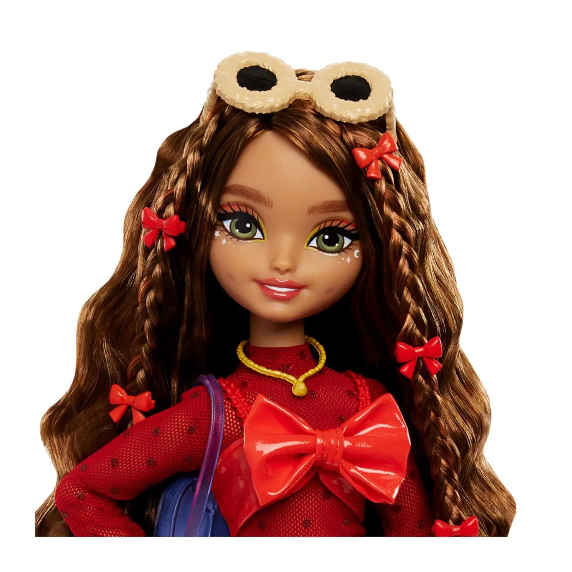 Barbie dream besties – teresa, bambola castana alla moda con fermagli e 10 accessori a tema videogiochi inclusi> Fashion Dolls