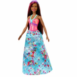 Barbie - dreamtopia bambola principessa con ciocca rosa, 30.5 cm, giocattolo per bambini 3+ anni, multicolore> Fashion Dolls