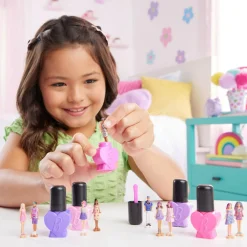 Barbie mini land reveal – fashionistas nail polish> Fashion Dolls