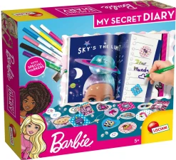 Barbie my secret diary+lucchetto> Kit Artistici E Pittura