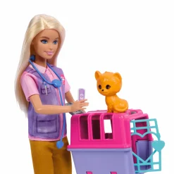 Barbie playset dei cuccioli con trasportino e accessori> Fashion Dolls