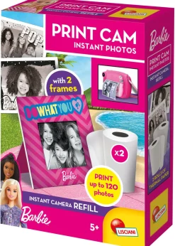 LISCIANI Barbie print cam ricariche> Tablet E Giochi Interattivi
