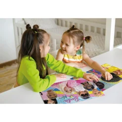 Barbie puzzle maxi floor 2×60 – doppio puzzle da pavimento con e amiche> Puzzle Per Bambini