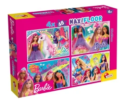 Barbie puzzle maxifloor 4 x 48> Puzzle Per Bambini