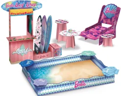 LISCIANI Barbie surf & sand  (doll included)> Kit Artistici E Pittura