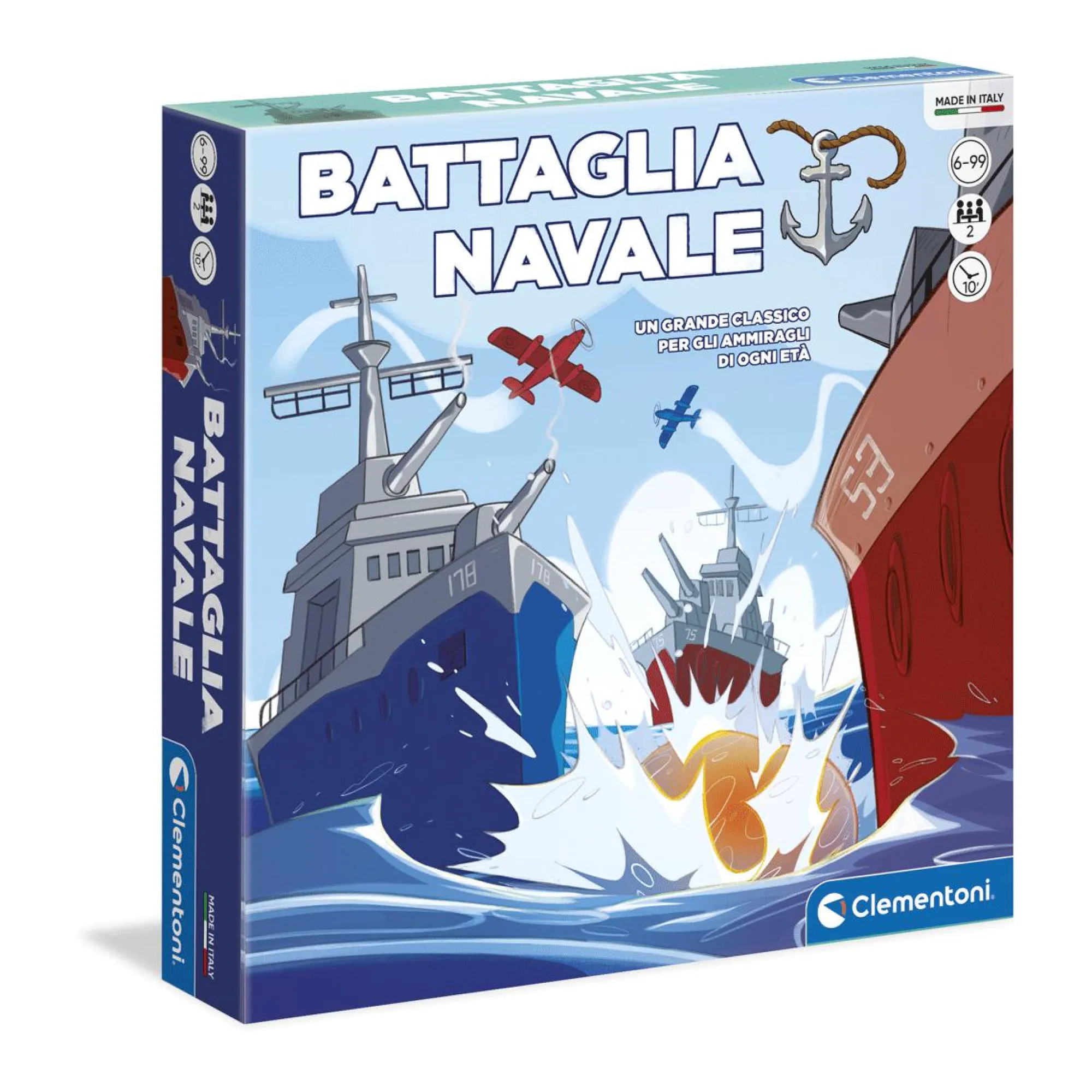 CLEMENTONI Battaglia navale> Giochi Tascabili E Da Viaggio