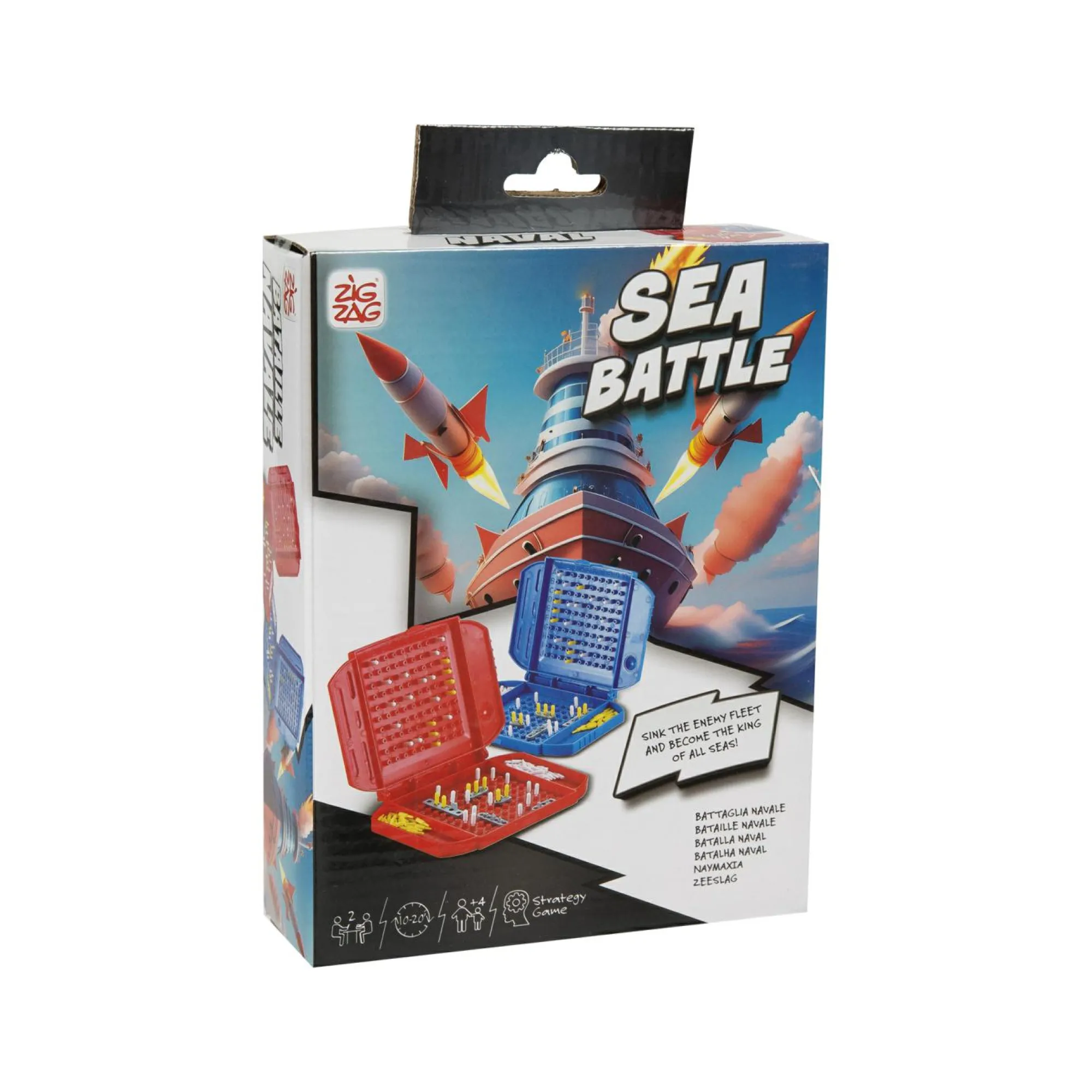 ZIG ZAG Battaglia navale – travel edition  zig – zag> Giochi In Scatola Per Famiglia