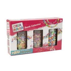 CREA MANIA Beads collection – collezione di perline per creare gioielli personalizzati – 3 stili unici –><noscript><img width=