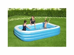 Bestway piscina family rettangolare a 3 anelli cm. 305x183x56><noscript><img width=