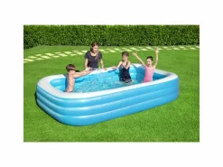 Bestway piscina family rettangolare a 3 anelli cm. 305x183x56><noscript><img width=