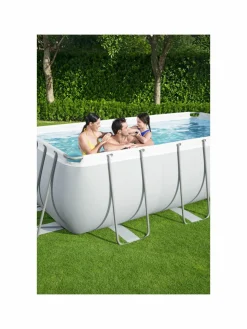 Bestway piscina power steel frame  rettangolare cm. 404x201x100><noscript><img width=