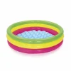 Bestway piscina summer 3 anelli color con fondo gonfiabile 102x25 cm> Gonfiabili Per Bambini