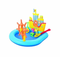 Bestway play center nave 140x130x104 cm con pesci e accessori gonfiabili><noscript><img width=