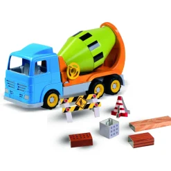 Betoniera cm 45 in scatola litografata con accessori cartone ritagliabili> Giocattoli Mare