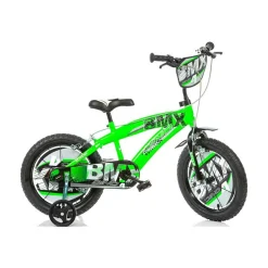 DINO BIKES Bicicletta bmx per bambini da 16 pollici con freno anteriore, ruote in composto e gomme eva, pignone fisso posteriore – adatta per bambini dagli 8-12 anni> Biciclette Per Bambini