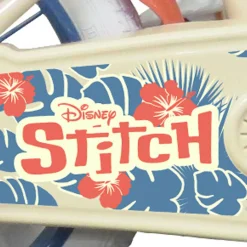 Disney Bicicletta da 14 pollici di stitch, con cestino e portabambole><noscript><img width=