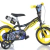 DC COMICS Bicicletta da bambino batman ruota 12 pollici con rotelle, freno e scudo anteriore – adatta a 3-5 anni – ideale per imparare a pedalare in autonomia con massima sicurezza> Biciclette Per Bambini