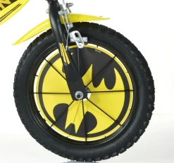 DC COMICS Bicicletta da bambino batman ruota 16 pollici con rotelle, freno e scudo anteriore – adatta a 8 -12 anni – ideale per imparare a pedalare in autonomia con massima sicurezza> Biciclette Per Bambini
