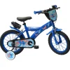 Disney Bicicletta di stitch da 14 pollici con movimento centrale in nylon – con scudo anteriore e borraccia> Biciclette Per Bambini