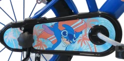 Disney Bicicletta di stitch da 14 pollici con movimento centrale in nylon – con scudo anteriore e borraccia><noscript><img width=