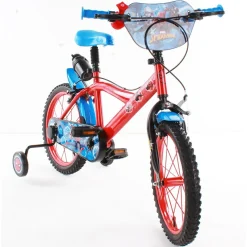 MARVEL Bicicletta in metallo da 14 pollici di spiderman – adatta per bambini di 3-4 anni><noscript><img width=