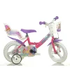 WINX Bicicletta 12” con portabambola, freno e cestino anteriore – adatta per  bambini dai 3-5 anni> Biciclette Per Bambini