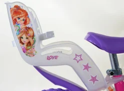 WINX Bicicletta 12” con portabambola, freno e cestino anteriore – adatta per  bambini dai 3-5 anni> Biciclette Per Bambini