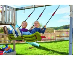 SMOBY Big snake-swing seggiolino altalena 2 posti, in plastica, portata 50 kg, con corde regolabili in altezza, + 5 anni, 800056743><noscript><img width=