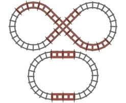 Peg Perego Binari treno a 8 –> Cavalcabili Elettrici