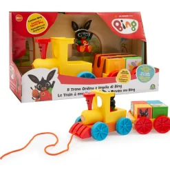 BING trenino con carrozza – set di gioco con luci e suoni> Action Figures