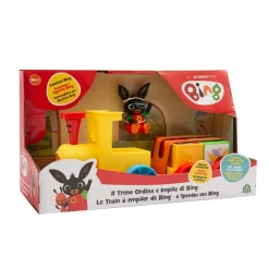 BING trenino con carrozza – set di gioco con luci e suoni> Action Figures
