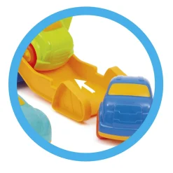 BABY SMILE Bisarca con 4 auto><noscript><img width=