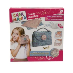 Borsetta trendy fai-da-te -kit  assortivo creativo per bambini dai 5 anni – crea mania><noscript><img width=