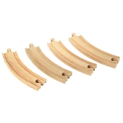 BRIO binari curvi grandi – set 4 pezzi – espansione per ferrovia in legno> Veicoli In Legno