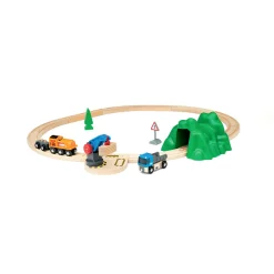BRIO set carica e trasporta – 19 pezzi – ferrovia in legno per bambini> Veicoli In Legno