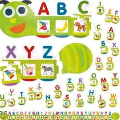 HEADU Bruchino abc – puzzle autocorrettivo per imparare l’alfabeto giocando – 3+ –> Giochi Per Imparare Le Lingue