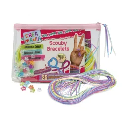 CREAMANIA Bustina assortita con 25 braccialetti scouby – crea mania> Kit Artistici E Pittura