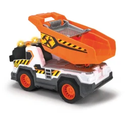 MOTOR & CO. Camion dei rifiuti – autoribaltabile con rastrello e setaccio – luci e suoni realistici – motor&co> Camion, Trattori E Ruspe