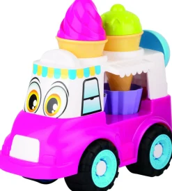 Camioncino gelati: simpatico camioncino con formine a forma cono gelato> Giocattoli Mare