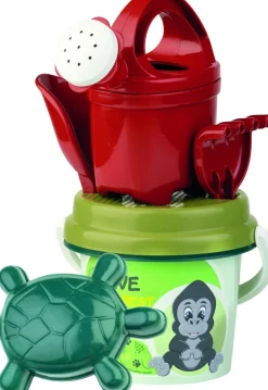 Camioncino sabbia con set mare in plastica riciclata . tot 6 pezzi> Giocattoli Mare