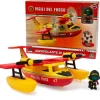 GIOCHI PREZIOSI Canadair vigili del fuoco con mini action hero – aereo anfibio con accessori> Action Figures