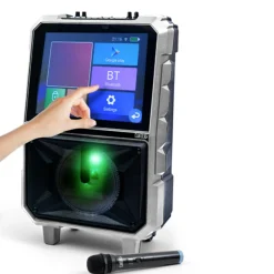 GIOCHI PREZIOSI Canta tu sistema karaoke con schermo 14’’ touch, cassa 40w e microfono wireless> Tablet E Giochi Interattivi
