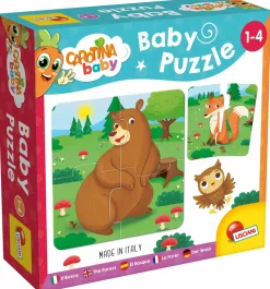 LISCIANI Carotina baby puzzle il bosco> Puzzle Per Bambini