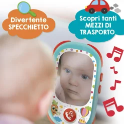 LISCIANI Carotina baby smartphone led: gioco interattivo per bambini> Tablet E Giochi Interattivi