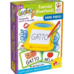 LISCIANI Carotina esercizi divertenti prime parole> Primi Apprendimenti