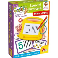 LISCIANI Carotina esercizi divertenti numeri e animali> Primi Apprendimenti