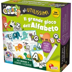 LISCIANI Carotina gli utilissimi il grande gioco dell’alfabeto><noscript><img width=