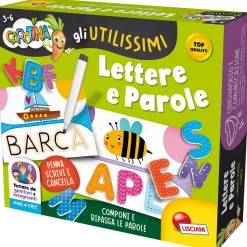 LISCIANI Carotina gli utilissimi lettere e parole> Primi Apprendimenti