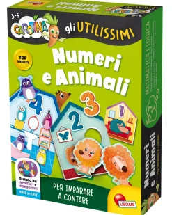 LISCIANI Carotina gli utilissimi numeri e animali> Primi Apprendimenti