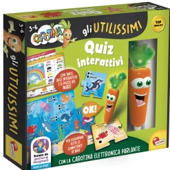 LISCIANI Carotina gli utilissimi penna parlante quiz interattivi> Primi Apprendimenti